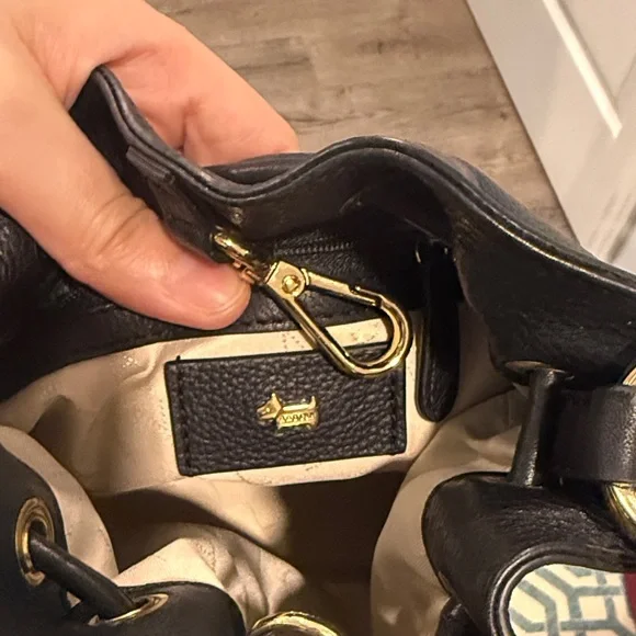 RADLEY LONDON Black Leather Crossbody Bag - Picture 5 of 6